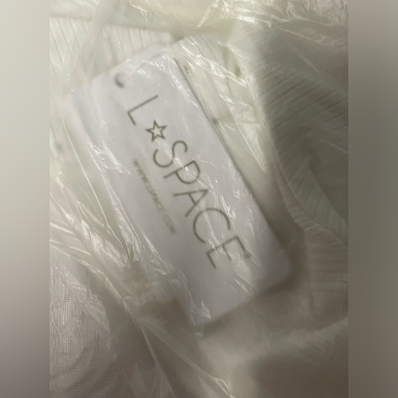 L*Space- NWT | $121 | Nico MIDI Dress in Cream | Large | Current style - NWT - Picture 13 of 16